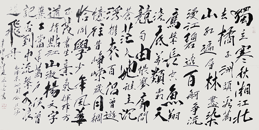 高宏亮作品10《沁园春 长沙》